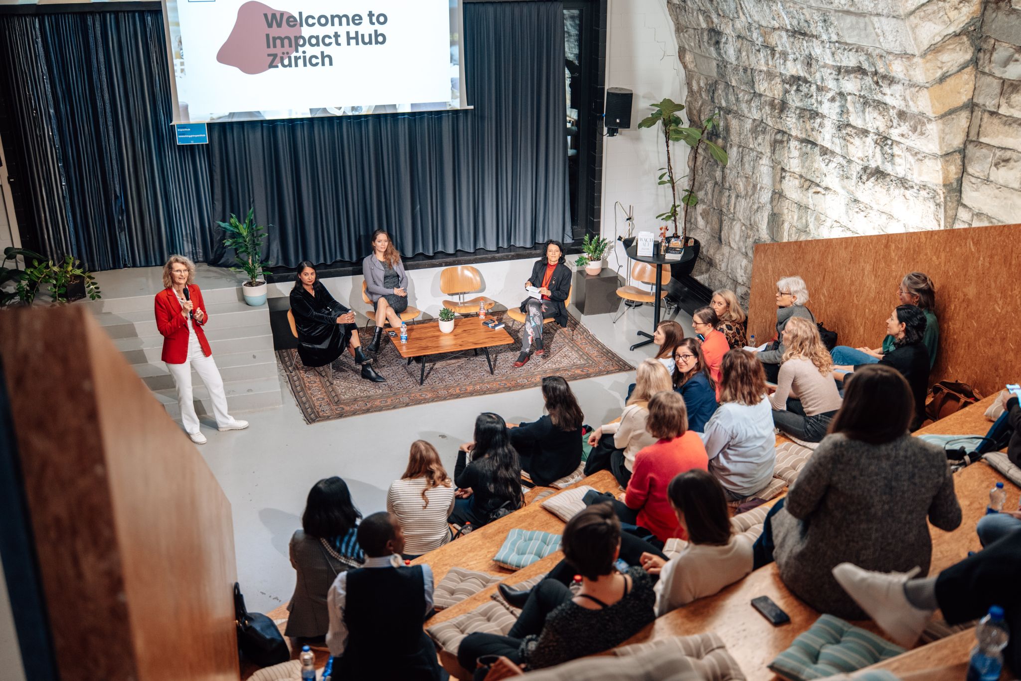 Keynote in front of an audience