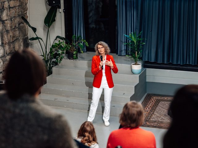 Keynote vor Publikum